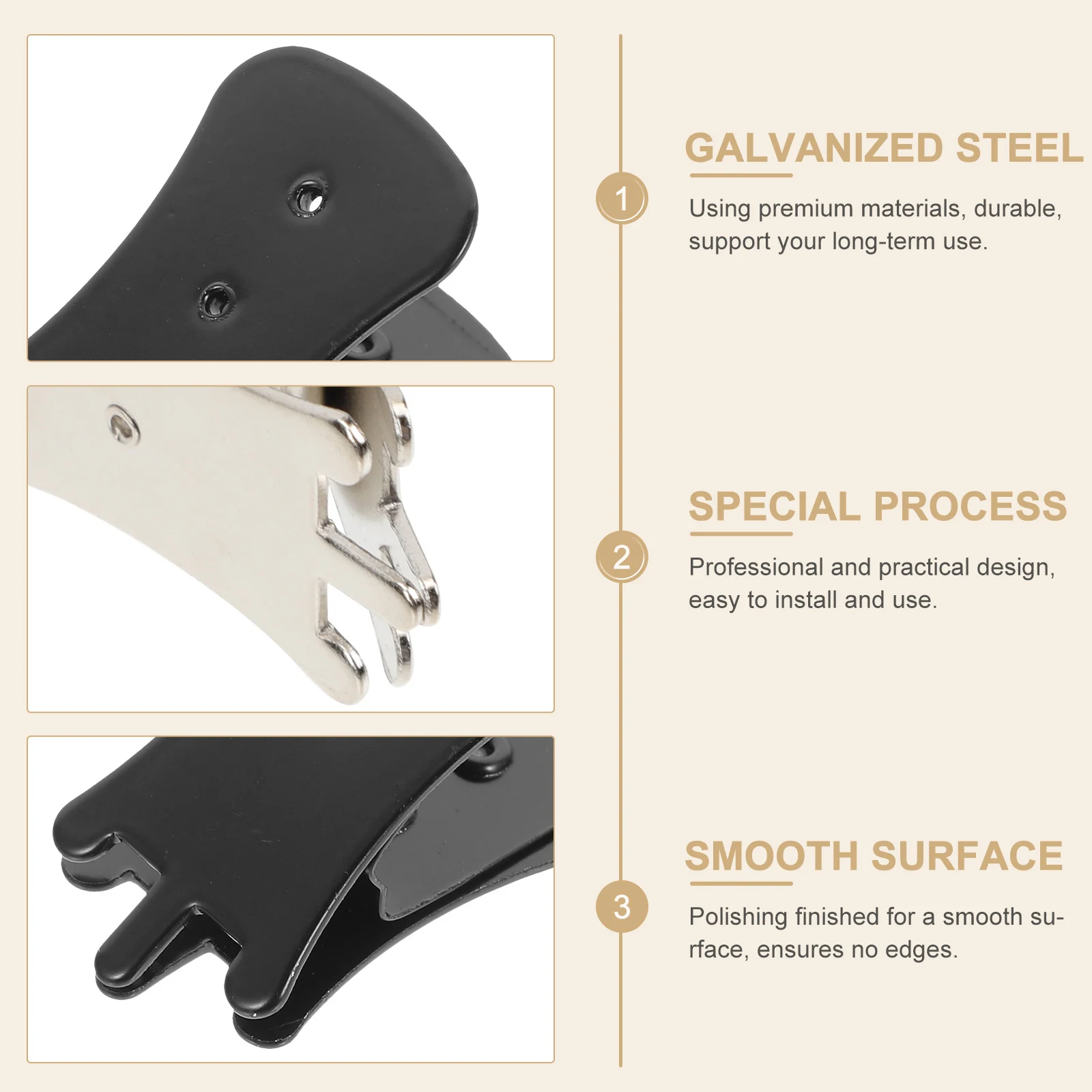 

4pcs Metal Sound Reduction Accessories Durable Practice For Playing Erhu Erhu Practice Silencers Tools Refinement