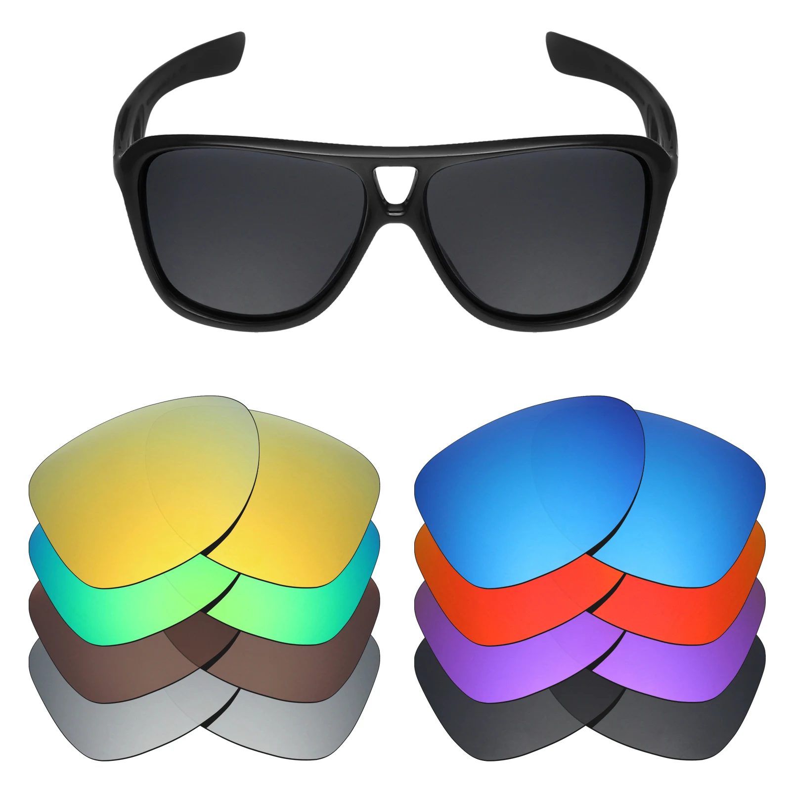 SNARK Polarized Replacement Lenses for Oakley Crosshair New 2012 OO4060-61mm Sunglasses Lenses(Lens Only) - Multiple Choices