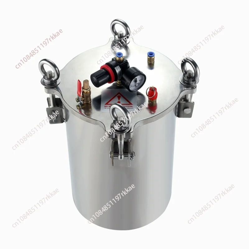 

Диспенсер из нержавеющей стали 304, резервуар для хранения давления, ведро для дозирования жидкости с предохранительным регулирующим клапаном 1-10 л