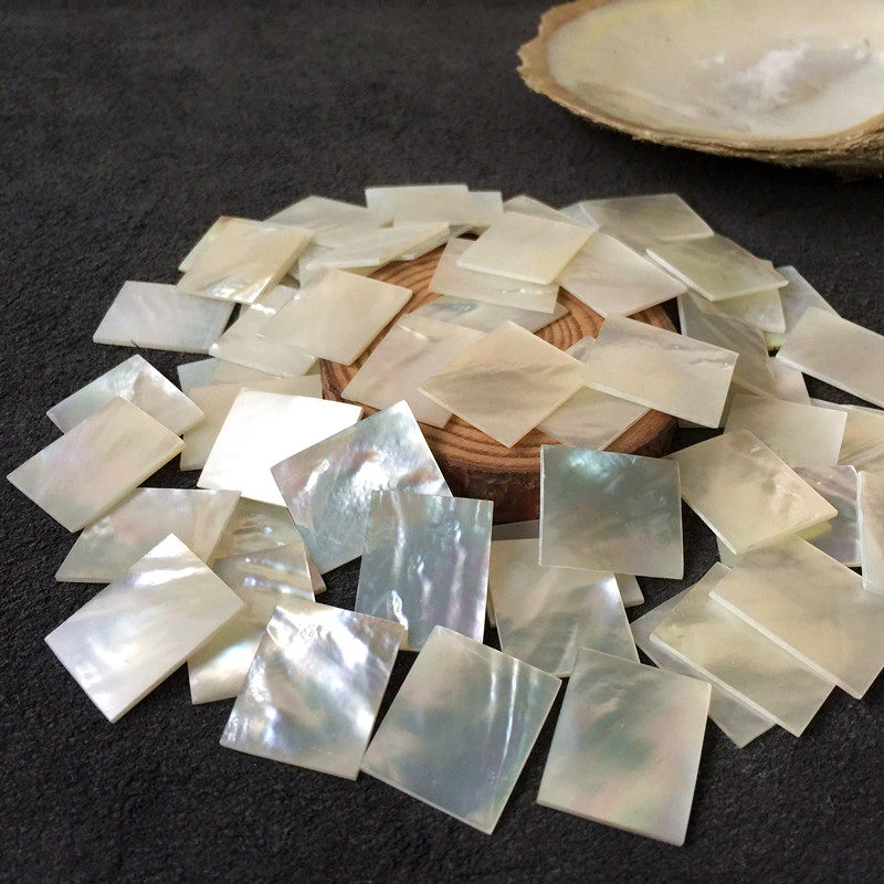 25*20*1mm Natural White Black Yellow Butterfly Shell Pieces Mother Of Pearl Golden Piece Abalone Shell DIY Inlay Carved Material