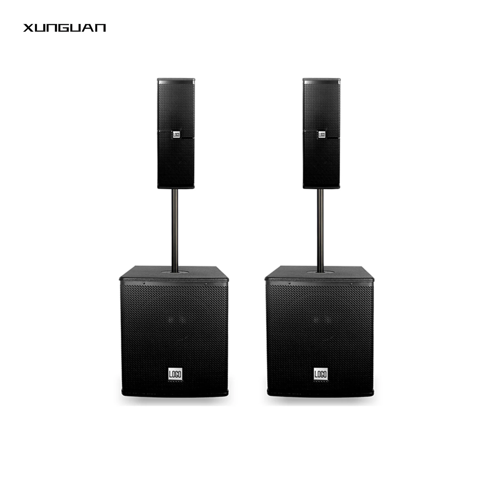 

KS206 HR12SP двойной 6-дюймовый профессиональный колонный динамик активный одиночный 12-дюймовый сабвуфер для классных конференций встреч 2 шт.