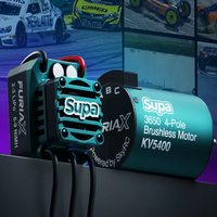 SKYRC Brushless Motor ESC Combo FuriaX Supa 3650 Motor 60A ESC 2-3S 3.175mm For 1/10 RC Car
