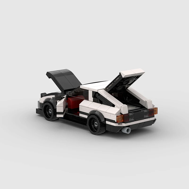 

380 шт., оригинальные автомобили Moc, скорость D, чемпионы, гонщик, городские виды спорта, Необычные обучающие игрушки для мальчиков