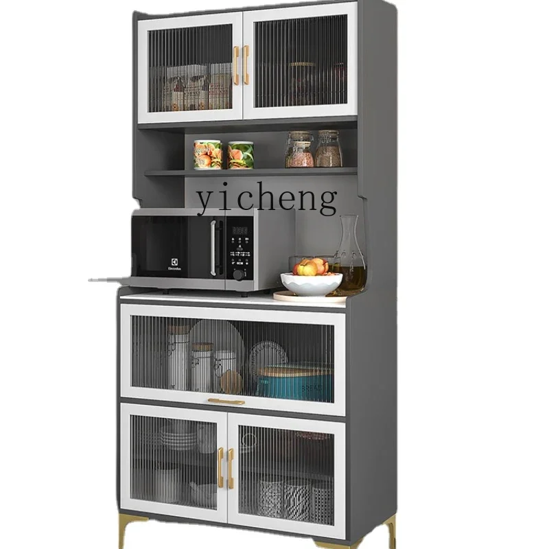 

Stone Plate Sideboard Cabinet Living Room Integrated Wall Tea