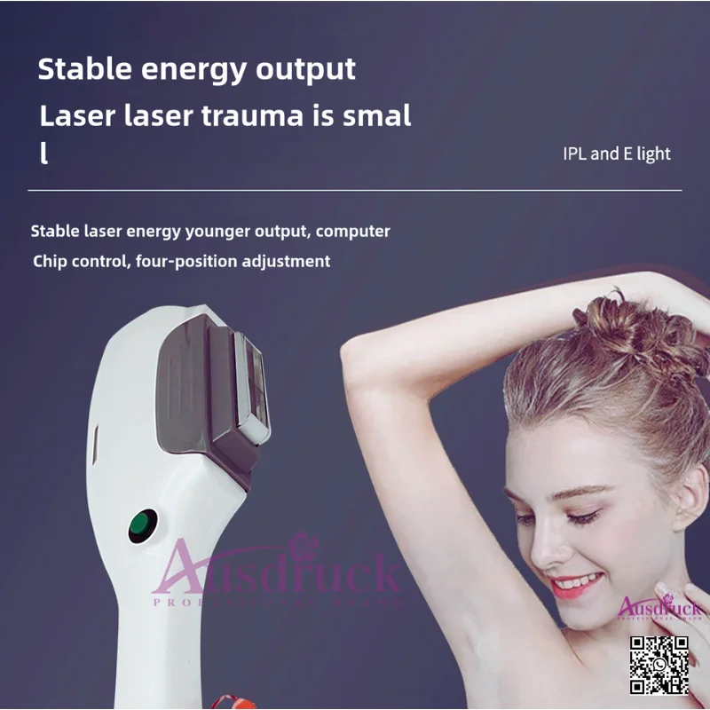 Beauty Salon Ice Point Hair Removal Handle & Photon Rejuvenation Instrument