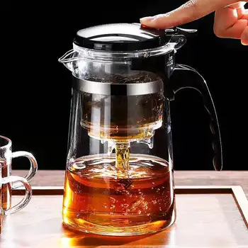 Glass Teapot with Filter System 1