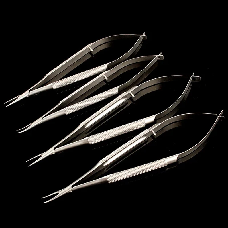 

1Pc Needle Holder with Lock Stainless Steel for Dentist Instrument Ophthalmic Surgery Instrument 12cm 14cm Straight Elbow