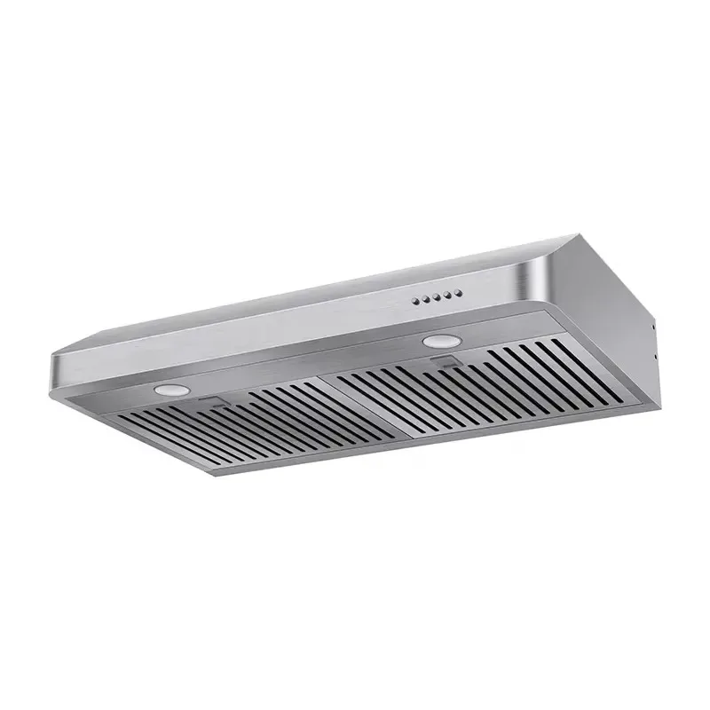 Central Kitchen Stainless Steel Commercial Range Hood Kitchen Hood For Restaurant Oil Fume Purifier