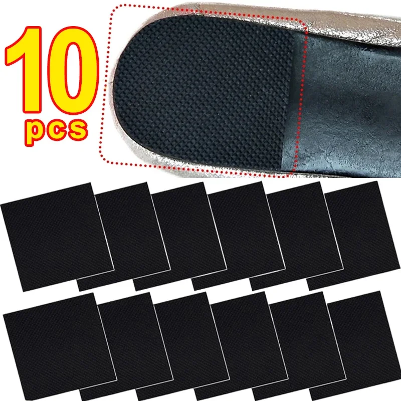 2/10pcs High Heel Anti-slip Shoe Protector Women Outsole Pad Oxford Frosted Stickers Shoes Bottom Patch Pads Accessories