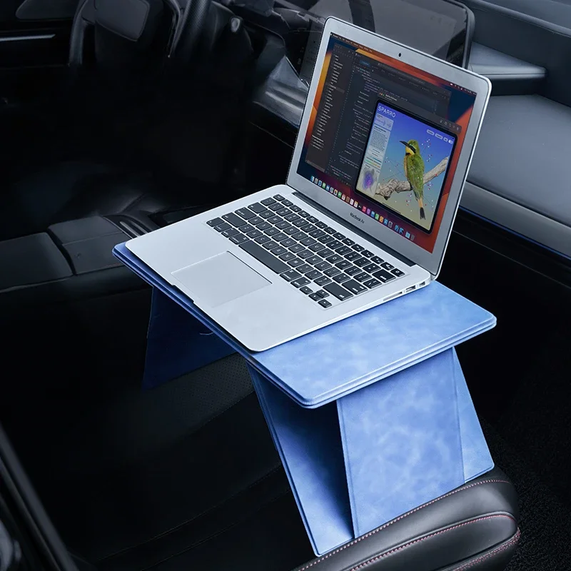 Car Mounted Small Folding Desk Table Passenger Seat Children Dining Table Portable Laptop Stand Computer  모션데스크 침대 테이블 탁자 미니테이블