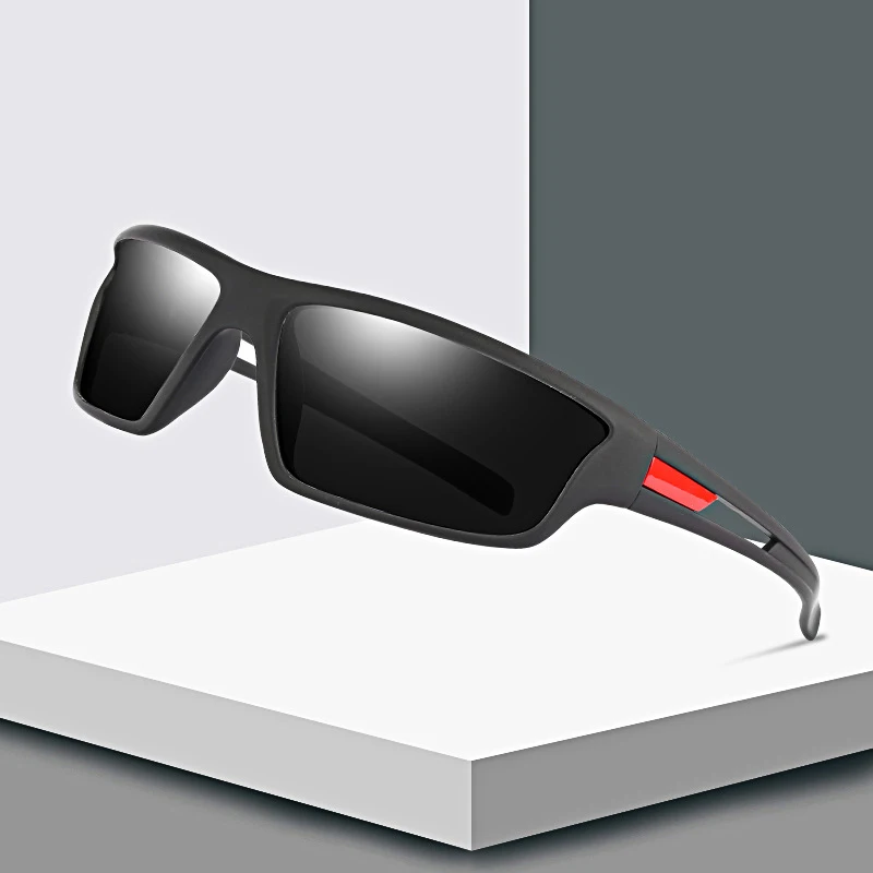 Eyewear Polarized Sunglasses Driving UV400 Protection Sports Men Dustproof Glasses Dazzle Film