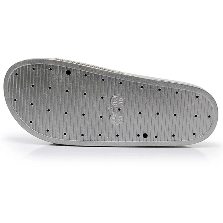 Pantoufles de loisirs à la mode pour femmes, chaussures à glisser un mot, vêtements d'automne et d'hiver, cool, chaussures en diamant, 2021