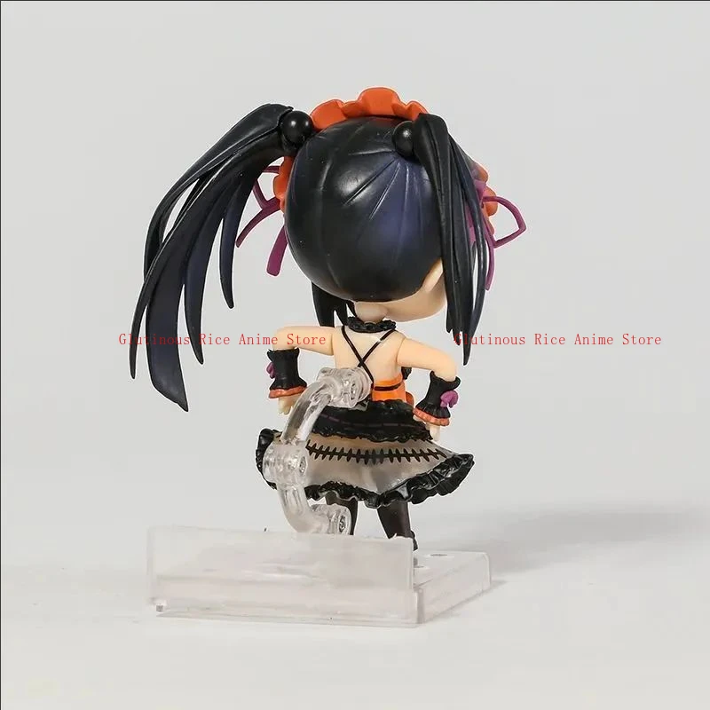In stock Tokisaki Kurumi Nightmare 466# 10cm Action Figure - DATE a LIVE Collectible Anime Doll Gift for Fans
