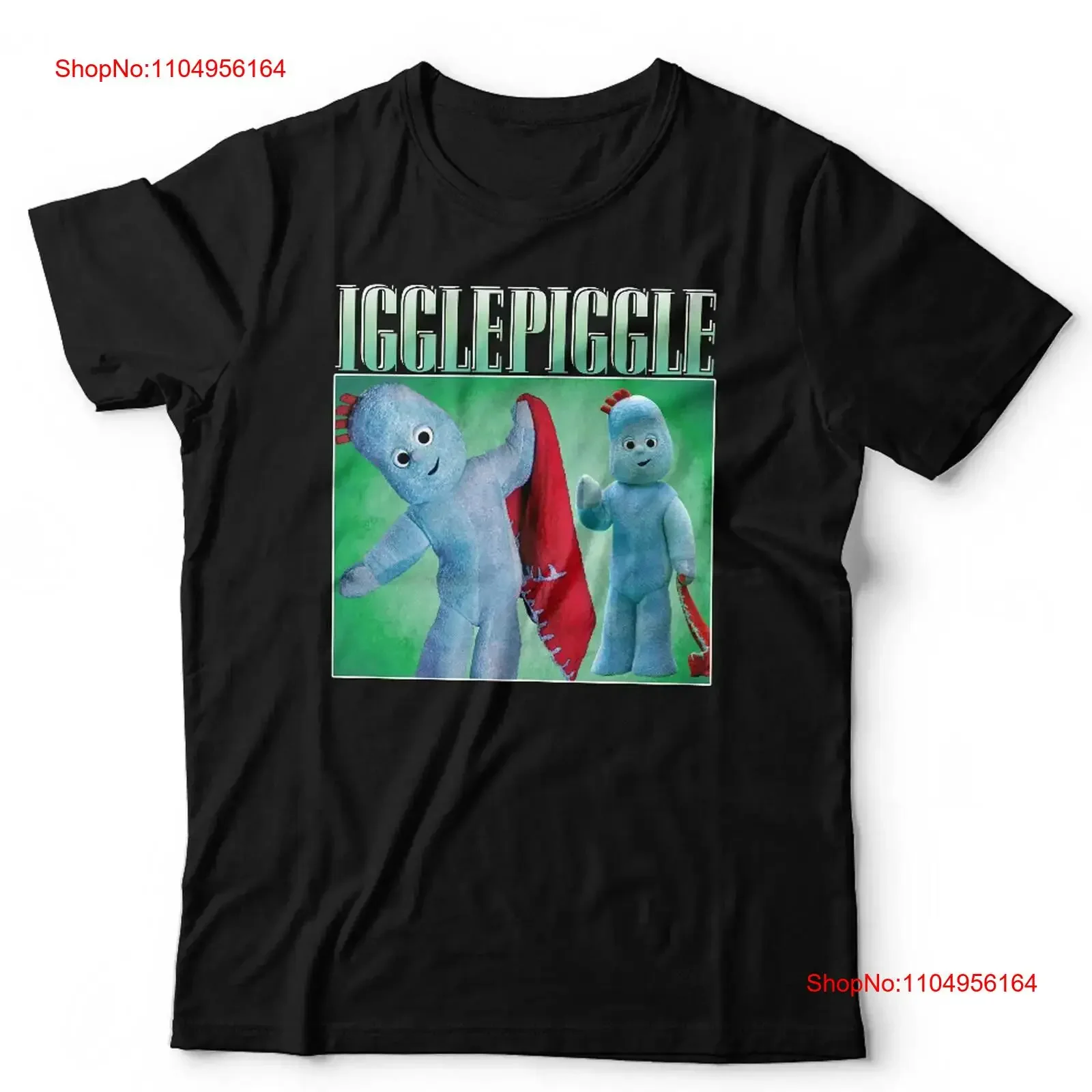 Igglepiggle Appreciation T Shirt Kids Homage Throwback Iggle Piggle Night Garden Vintage Retro Classic Fit 100 Cotton vintage