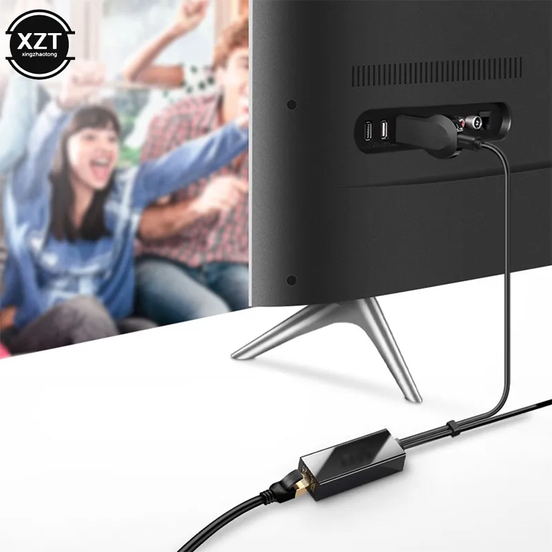 10/100 Mbps USB Ethernet Adapter Micro USB2.0 To RJ45 For Fire TV/Google TV Stick USB Network Card