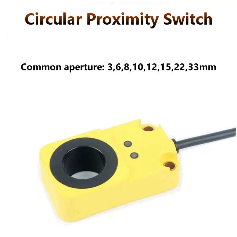 

Circular Proximity Switch Sensor,High-Speed Feeding Counter,High Sensitivity Detection,Metal Screw Machine,Spring Machine
