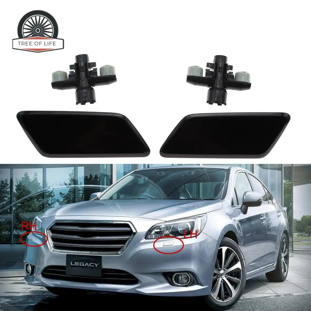 86636-AL050 Front Headlight Washer Cover Headlamp Spray Nozzle Jet Cap For Subaru Legacy B15 2016 2017 86636AL060 86636AL050