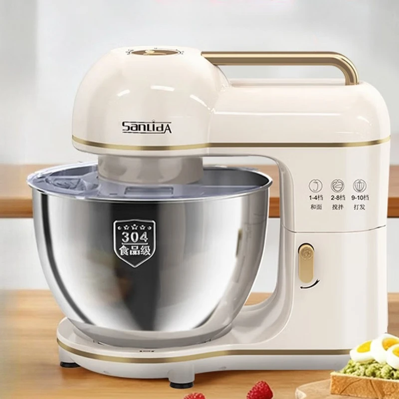 Home chef's dough mixer, multi-functional, fully automatic, intelligent timed fermentation and dough-making machine