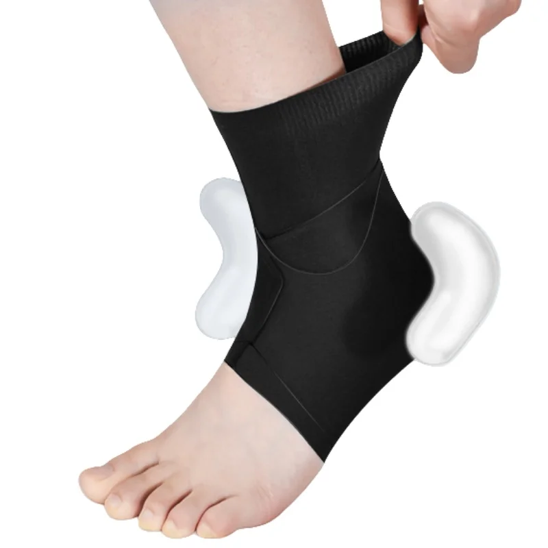 

1 шт. бандаж для поддержки лодыжки для бега, артрита, облегчения боли, спортивных травм, ультратонкий дышащий компрессионный рукав для лодыжки