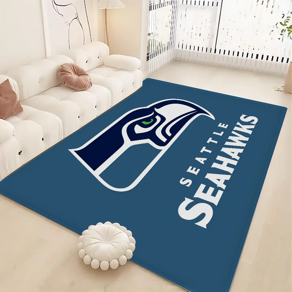 Tappetino con Logo della squadra NFL INS Style Soft Bedroom Floor House lavanderia tappetino antiscivolo tappeti per la casa