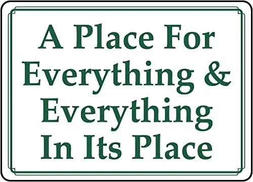 Home Bar And Coffee - Vintage Metal Sign A Place For