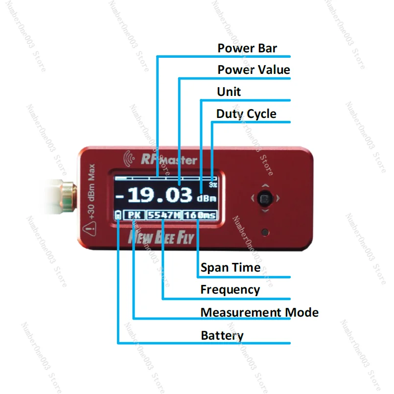 New Bee Fly RF Master Multi-Function Frequency Tester Attenuator Sets