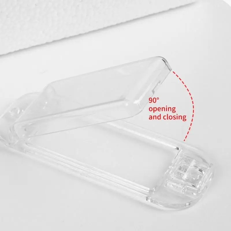 Transparente Lichtschalter-Sicherheitsabdeckung Kindersicherer Wandschalter-Schutz Verhindert Kinderberührung Wandschalter-Schutzvorrichtung 2 6 10 Stück Optional – Detail 4