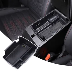 Car Central Console Armrest Storage Box Organizer Tray Arm Rest Container For Alfa Romeo Tonale 2022-2024 Interior Accessories