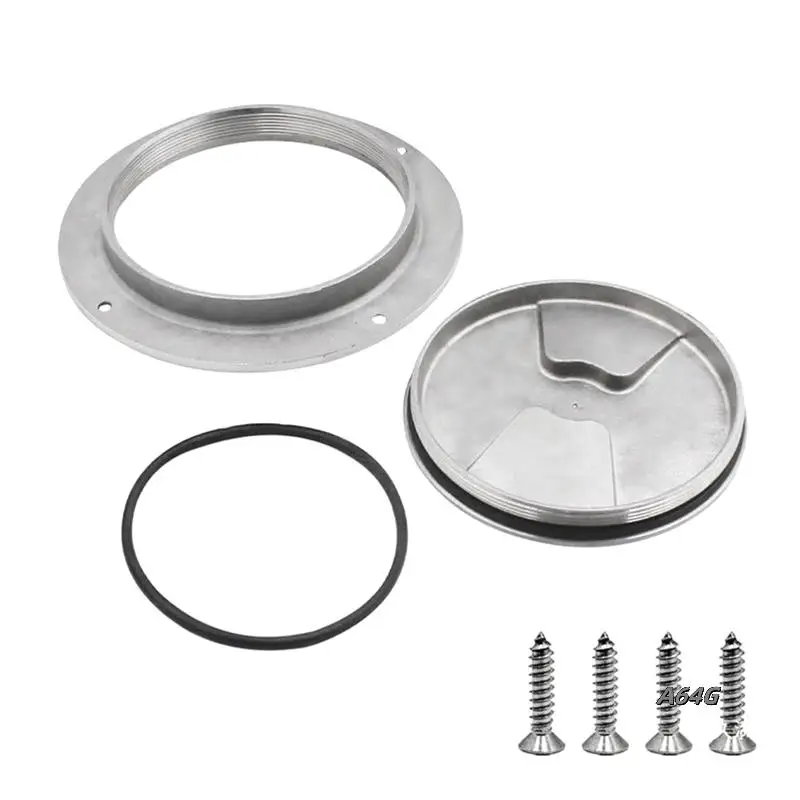 

Stainless Round Non Slip Inspection Hatch Deck Plate With Detachable Boat Accessories Cover For Marine Boat Yacht