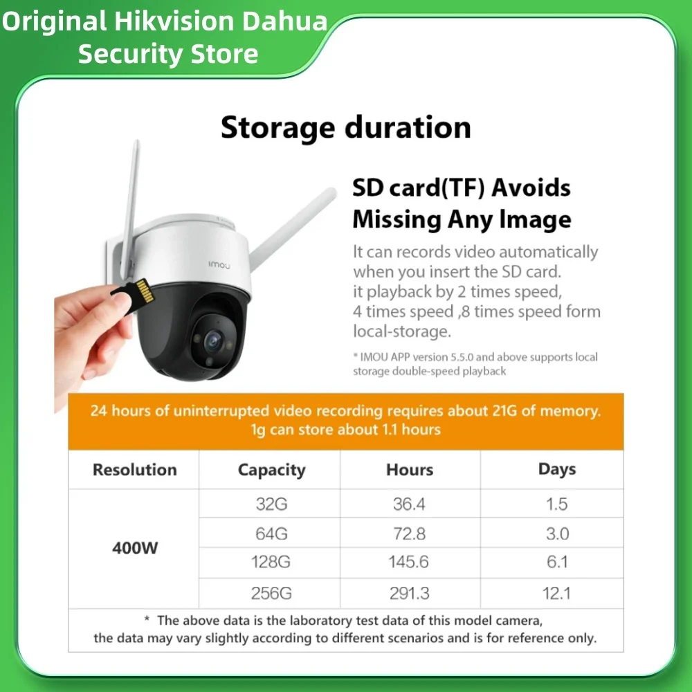 Dahua Imou MicroSD S1 Series Memory SD Card 32G 64G 128G 256G for IP Camera Doorbell Station High-Speed Reading of VTO VTH view 3