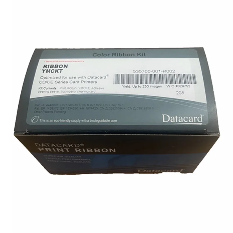 Original for Datacard CP/CD Series YMCKT 500 Image cd800 card printer 535700-001-r002 Color Ribbon