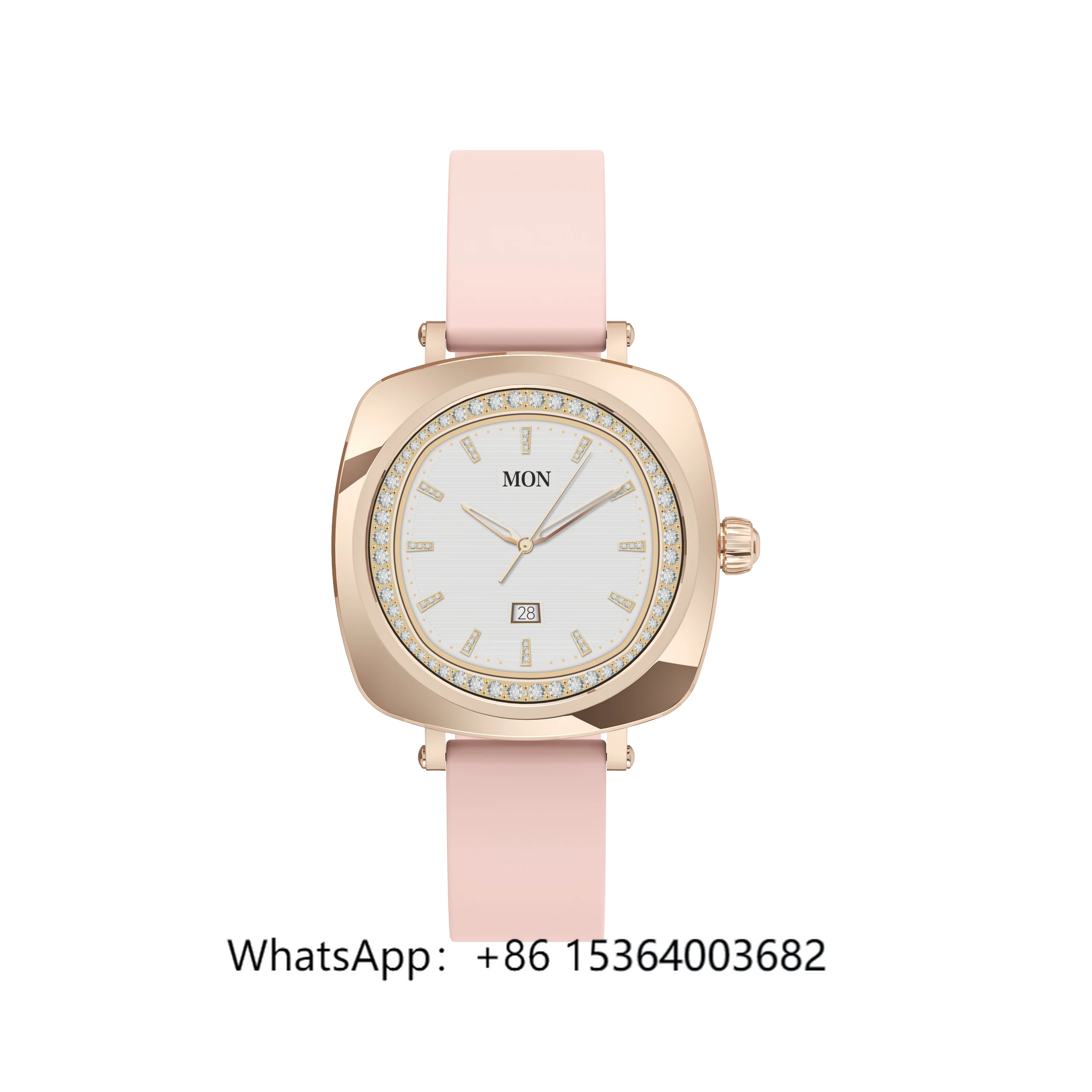 

TJXL-2024 Certafina Rose1 Women Smart Watch Fitness Tracker Female Lady Smartwatch IP68 Waterproof SpO2 Women's Health