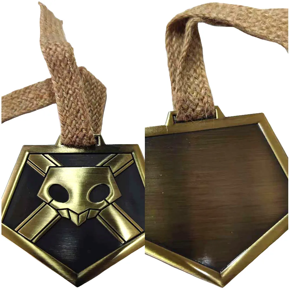 Anime Kurosaki Ichigo Cosplay Agent Licence Costume Accessories Kids Adult Gift Ginjou Kuugo Badge Halloween Carnival Prop