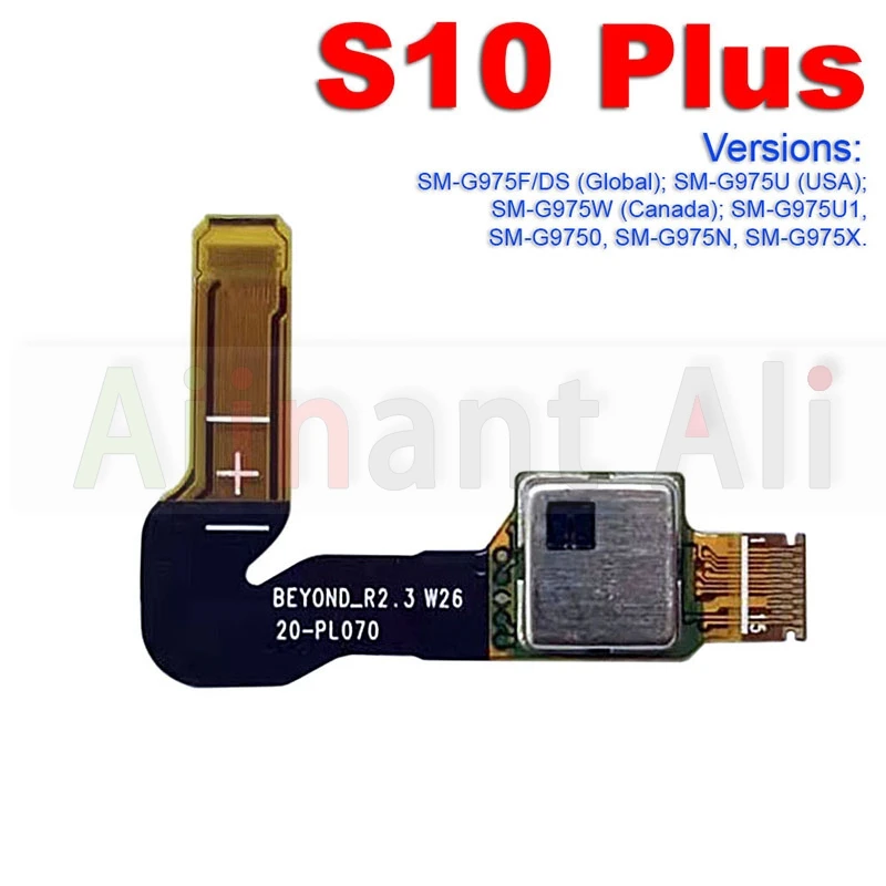 AiinAnt Back Home Button ID Key Fingerprint Sensor Flex Cable For Samsung Galaxy S10 S20 Plus + Ultra S10E FE G973F G970F G975F