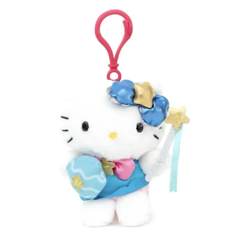 Original Sanrio Hello Kitty 12 constelaciones serie muñeco de peluche bolso colgante llavero decorativo Anime juguetes para niños regalo