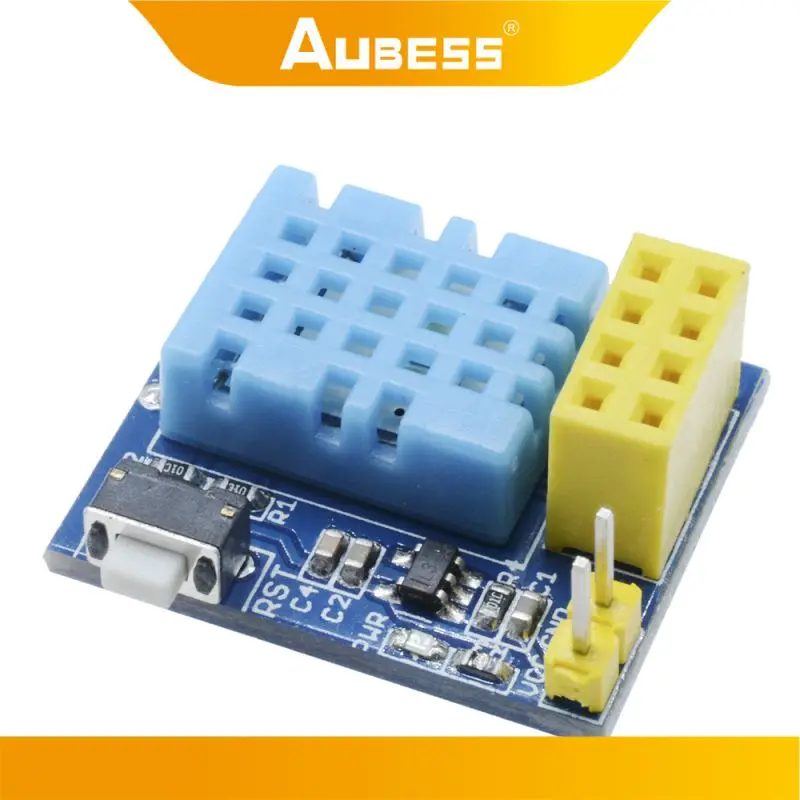 Esp-01S DHT11 WiFi-knooppuntensormodule voor temperatuur en vochtigheid NodeMCU zonder draadloze module