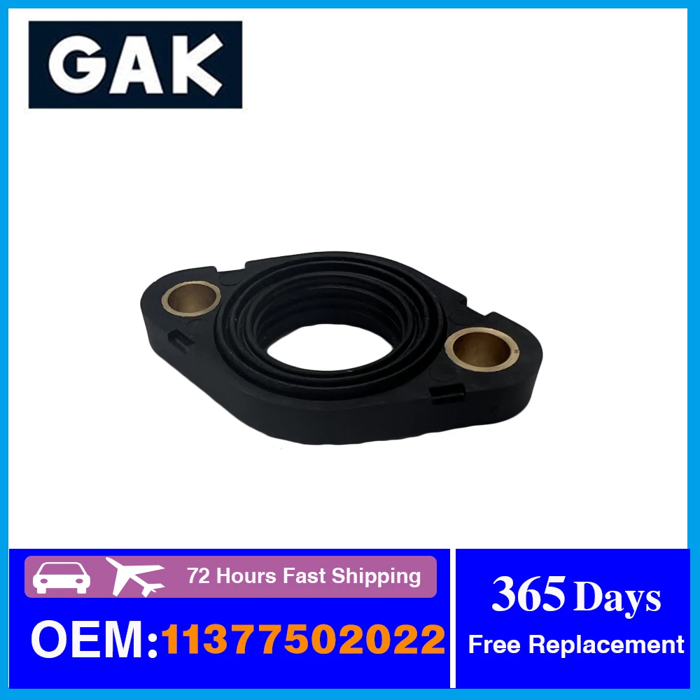 

GAK brand Engine Valve Cover Flange Gasket O Kit 11377502022 Black Replacement for BMW 3 Series E46 E90 E91 Valve Sealing Gasket