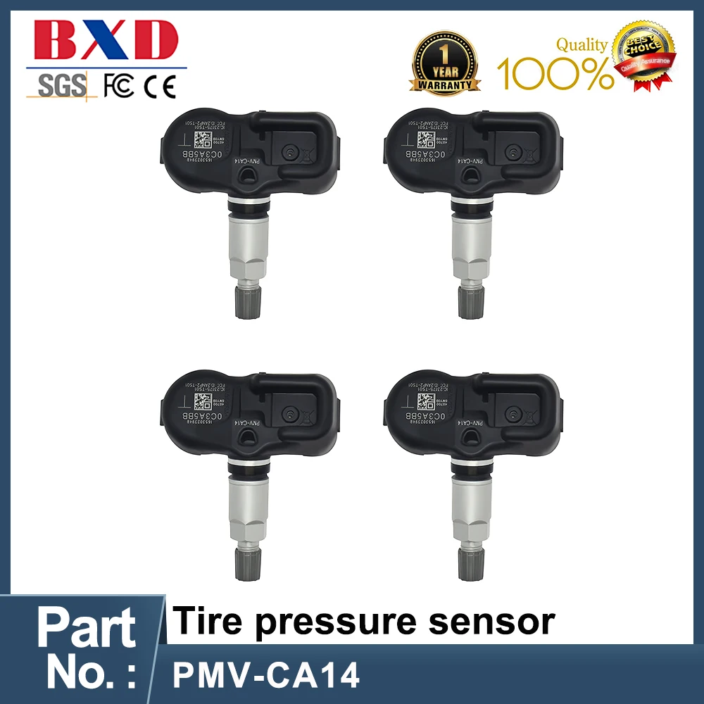 1/4PCS TPMS Sensor Tire Pressure Monitor System PMV-CA14 For Infiniti Q60 QX50 QX70 QX80 Nissan GT-R Juke Leaf 407006WY0B