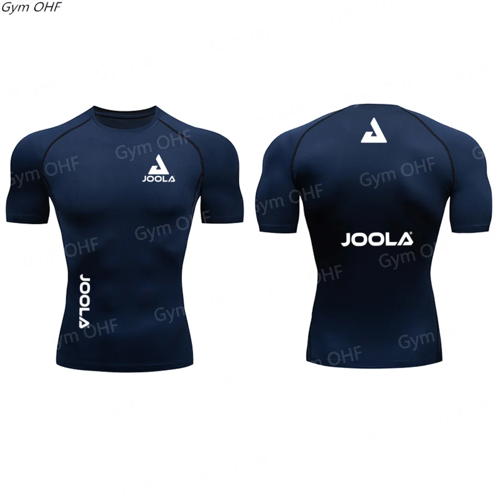 

JOOLA Men's Fast Drying Tight Training T-Shirt For Table Tennis, Sweat Wicking And Breathable Sports Equipment