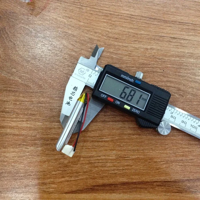 3,7 V Lithiumbatterie 702050   800-mAh-Verkehrsrekorder, Aufnahmestift, kabelloses Headset, Punktlesestift, allgemeiner Zweck.