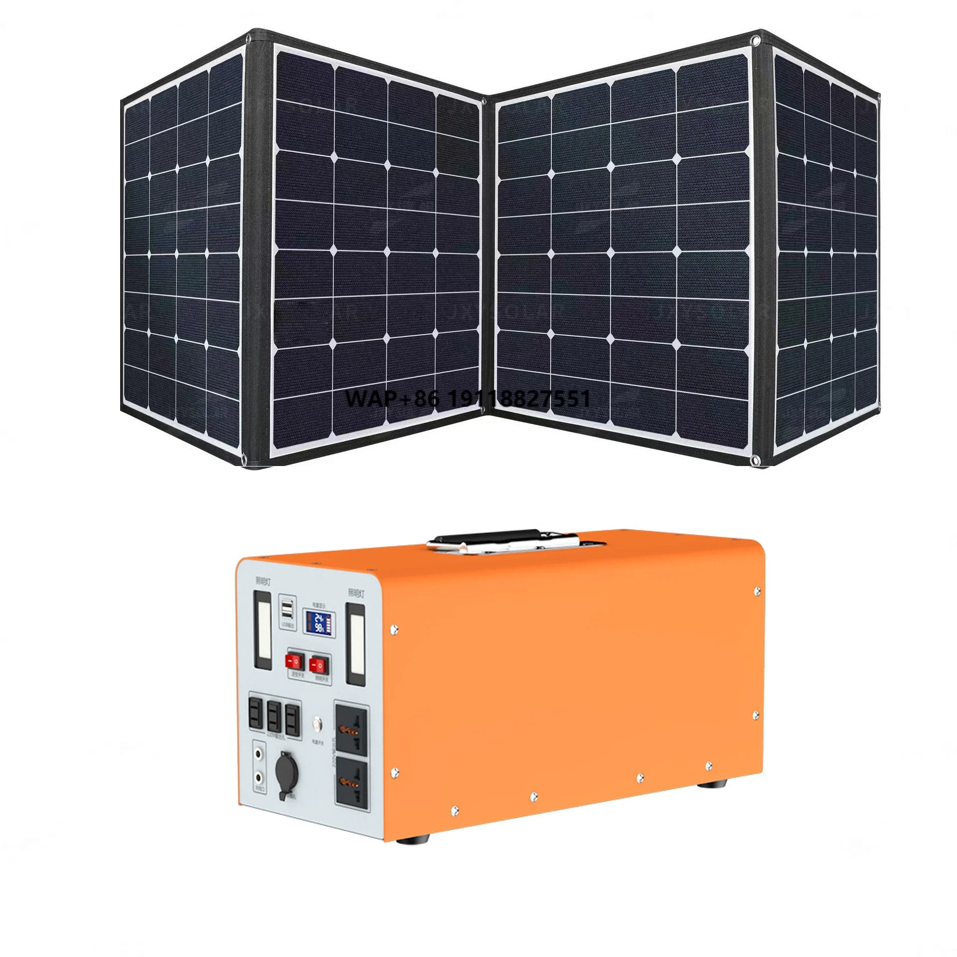 Buy Now Solar Generator System 3000w 2000w 6000w Portable Power Bank Portable Atmospheric Water Off Grid Solar 1500 Watts