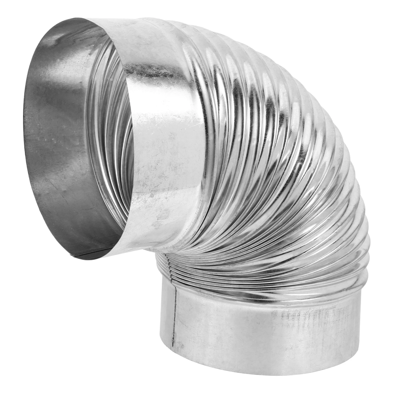 

Stainless Steel Chimney Pipe High Temperature Durable Elbow Design Wood Stove Exhaust System Camping Stove Pipes Hose