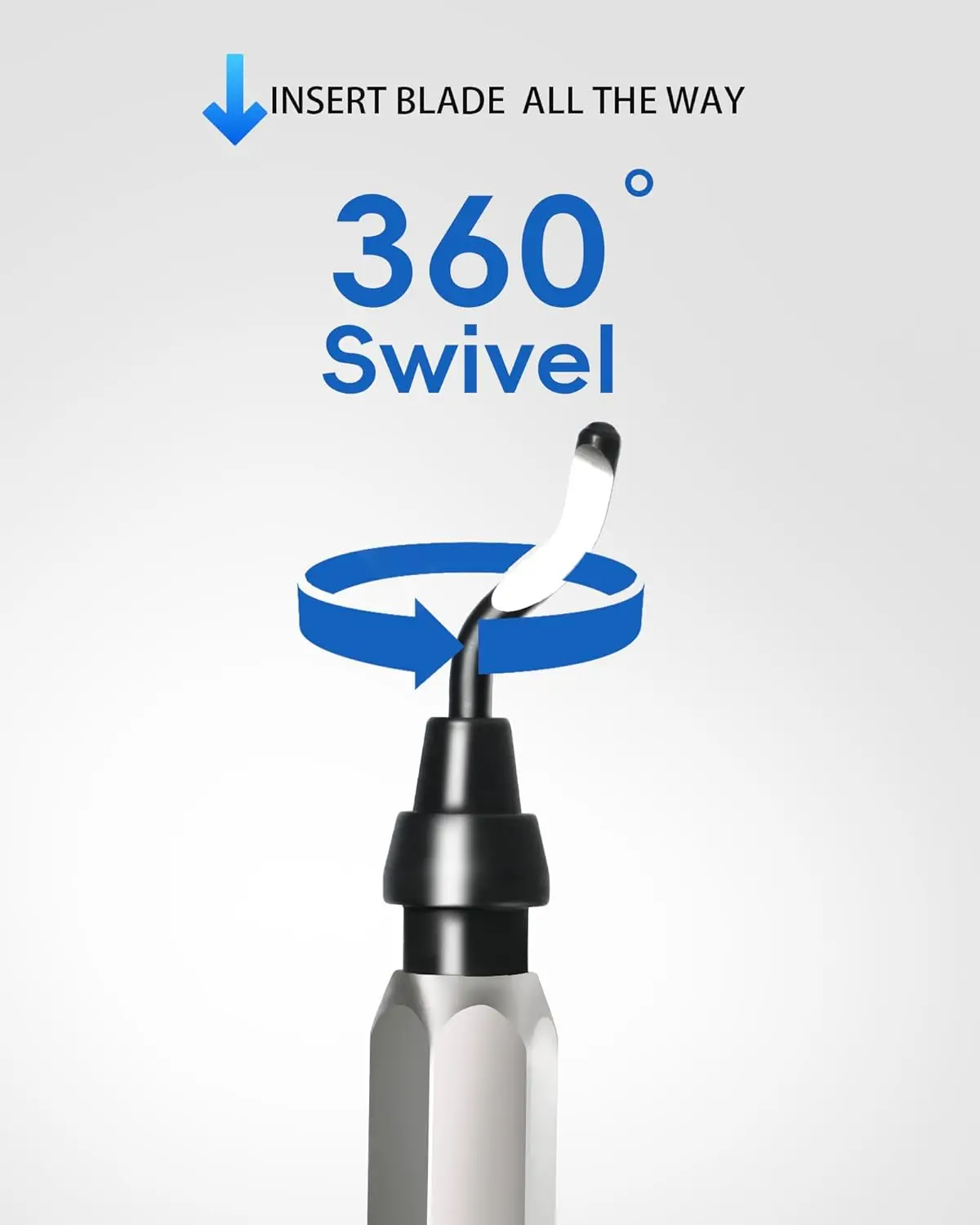 11-Blade Deburring Tool for 3D Printing, Premium High-Speed Steel Blades, Professional Conduit Reaming, 3D Printer Accessories