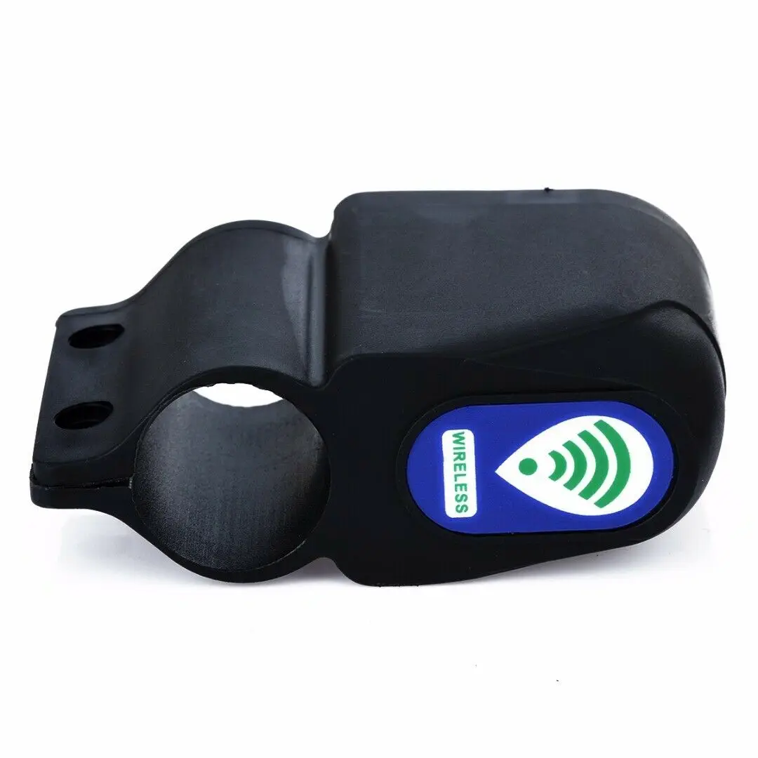 Bike Alarm Lock Remote Cnotrol Antitheft Bicycle Bike Alarm Alerter Super Loud Rainproof Burglar Alarm Bicycle Lock Accessories