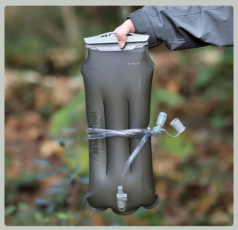 3L Hydration Bladder BPA-Free Leak Proof Durable Water Reservoir for Cycling,Hiking,Running,Climbing,Biking TPU Material High-Fl