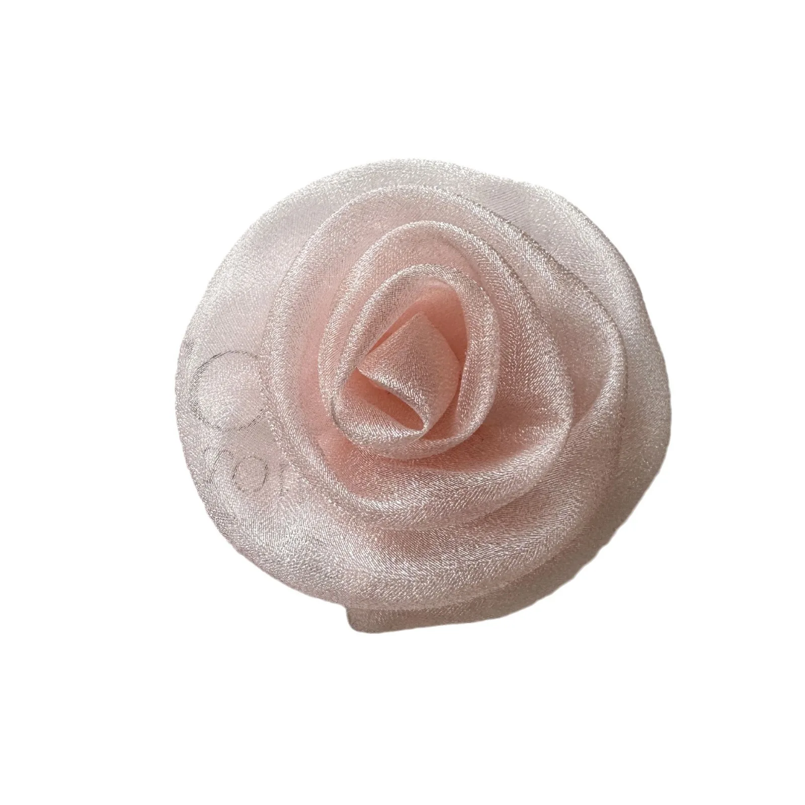 Women's New Three-dimensional Silk Flower Brooch for Going Out To The Beach Xinyi Fresh and Gentle Dress Corsage