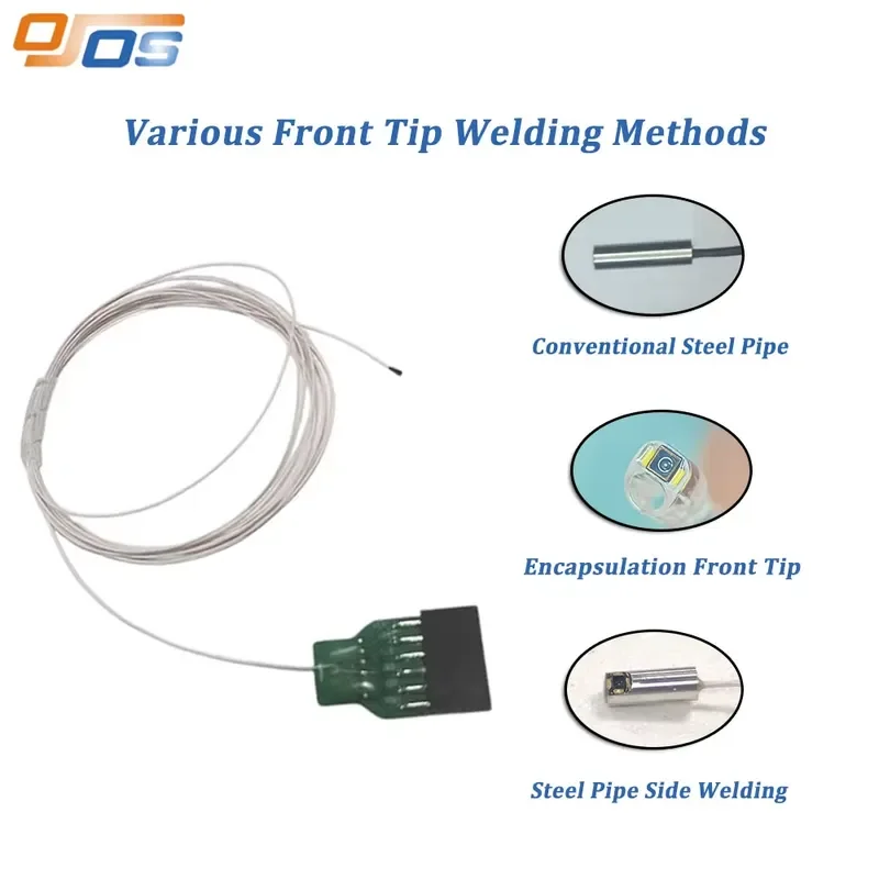 AP08 for OVM6946 Digital Camera 400x400 Resolution 30FPS IPX8 Waterproof Steel Tube Wire for Inspection Angioscope