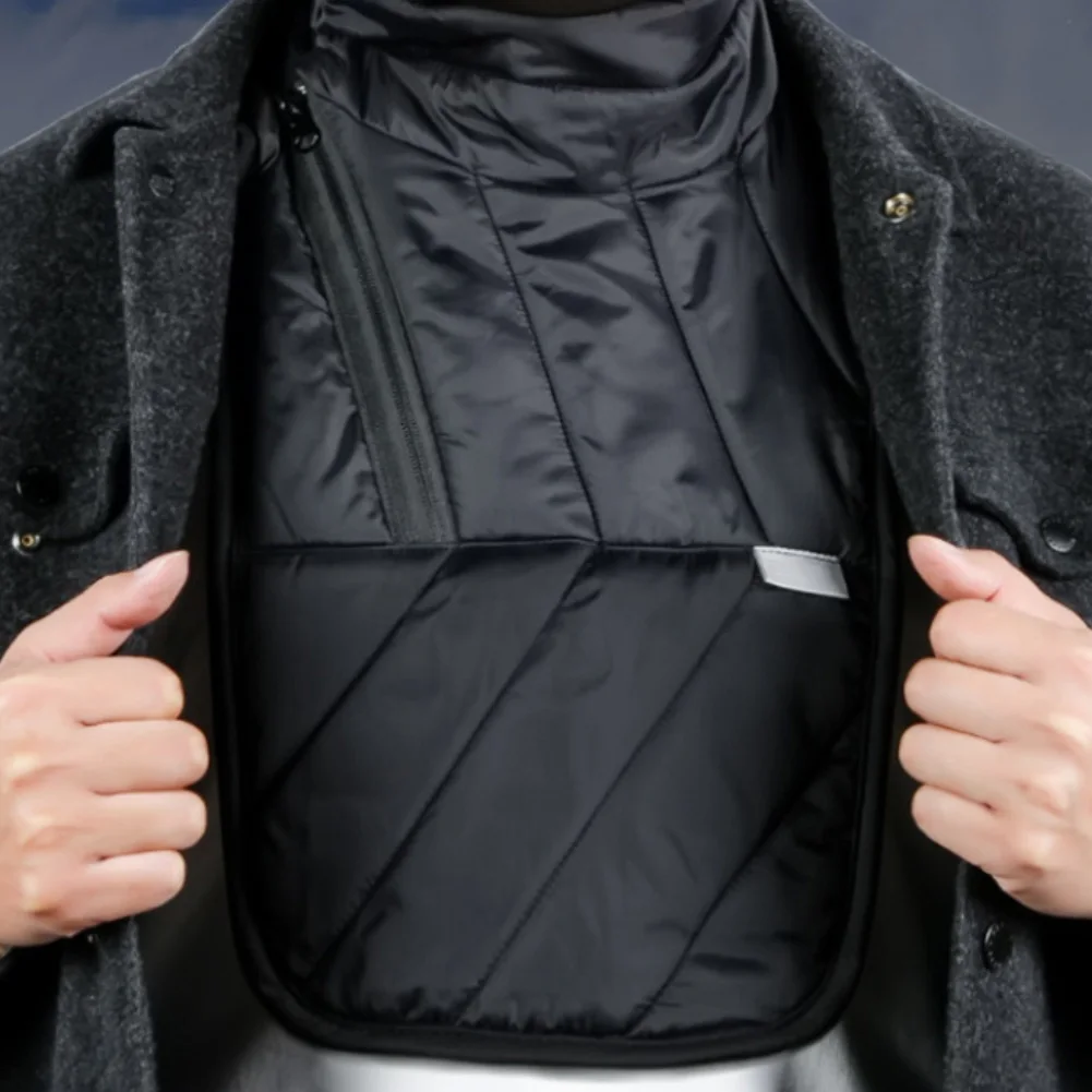 الشتاء يندبروف الصدر الرقبة أدفأ الرقبة الجراب وشاح الباردة والدليل على الصدر حماية سترة للتزلج الدراجات الصدر الرقبة حامي #4