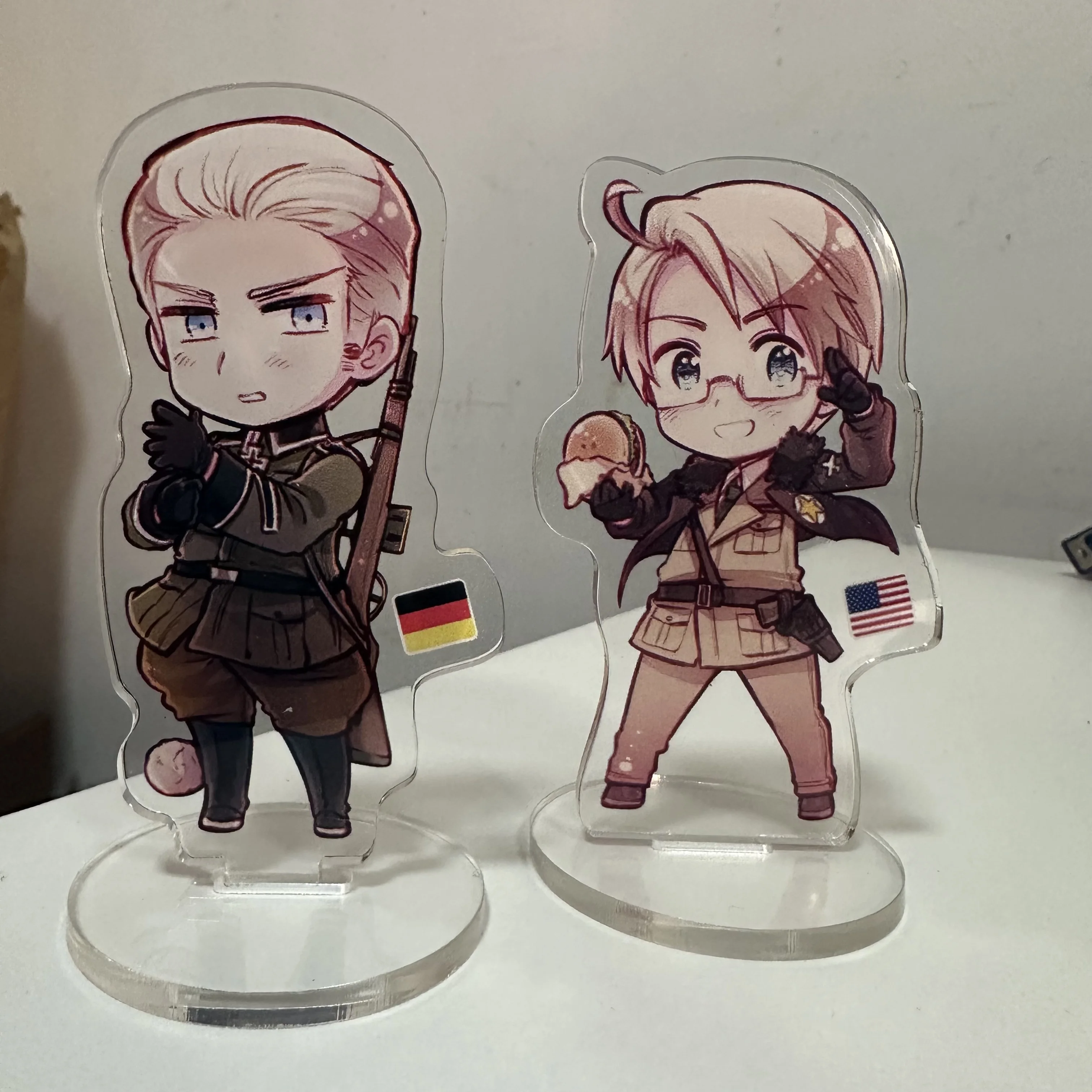 Hot Anime Hetalia: Axis Powers Figures Feliciano Vargas Toris Laurinaitis Cosplay Acrylic Stand Model Fans Birthday Gifts 10CM