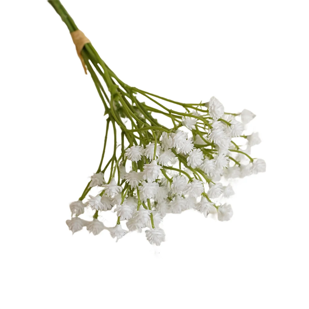 

Sturdy Plastic Artificial Flowers Artificial Flower DIY Bouquets Artificial Bouquet Easy Maintenance Event Decor